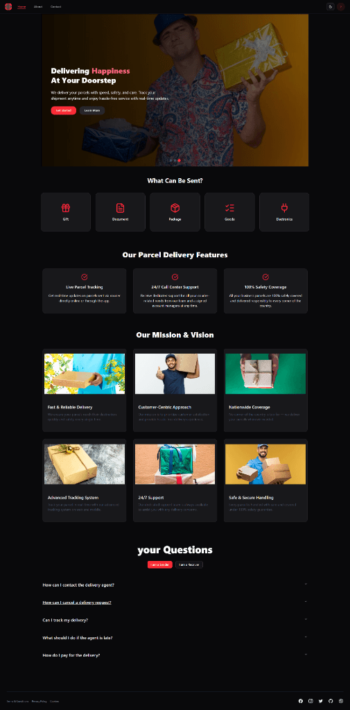 Parcel Delivery System — thumbnail